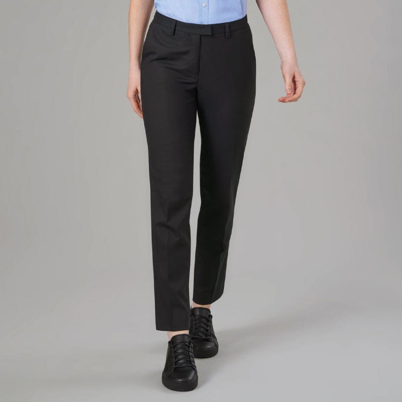 Brook Taverner Aura Straight Leg Trousers Black