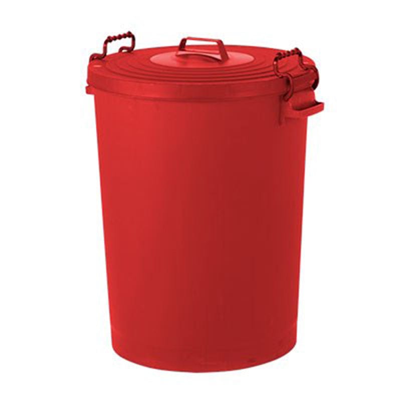 Red dust on sale bin