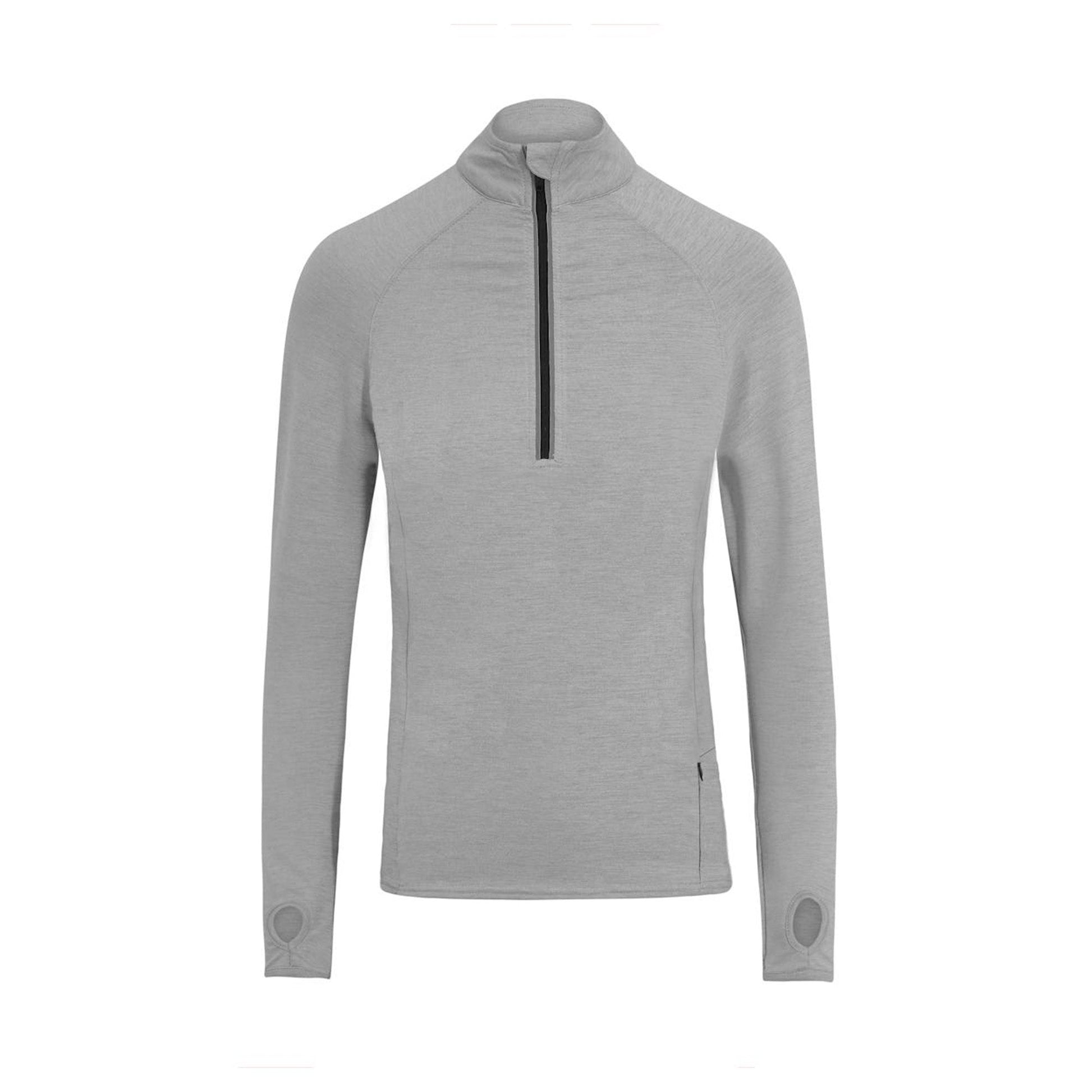 awdis cool flex half zip jc030 grey