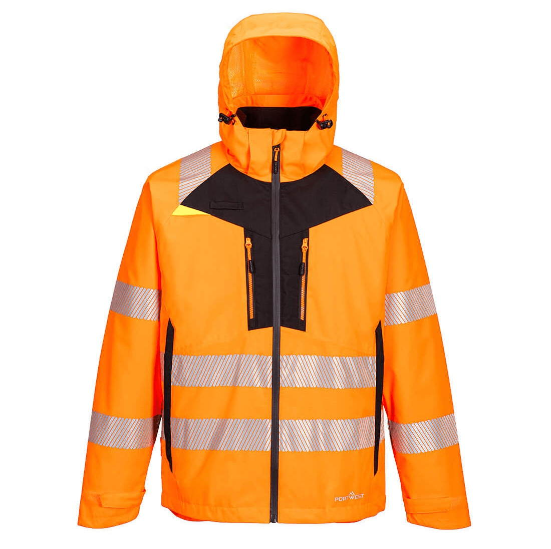 Orange portwest hi vis dx430 jacket