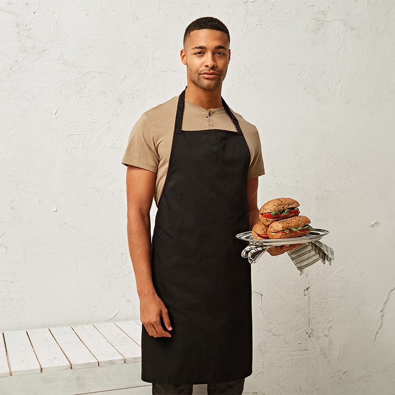 black hospitality bar apron pr996 model