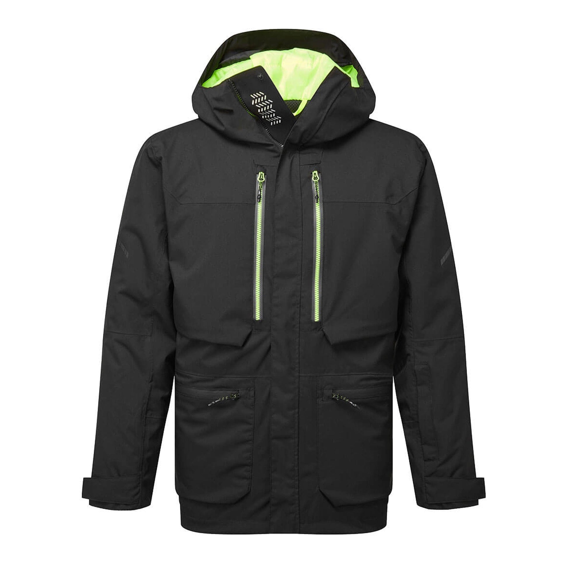 black portwest winter parka ev4 range