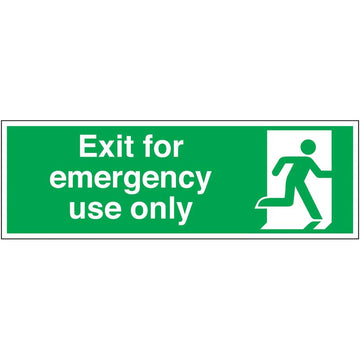 Exit For Emergency Use Only