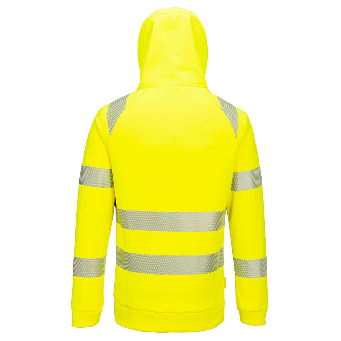 yellow hi vis winter hoodie