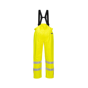 Portwest Bizflame Rain Unlined Hi-Vis FR Trousers S780