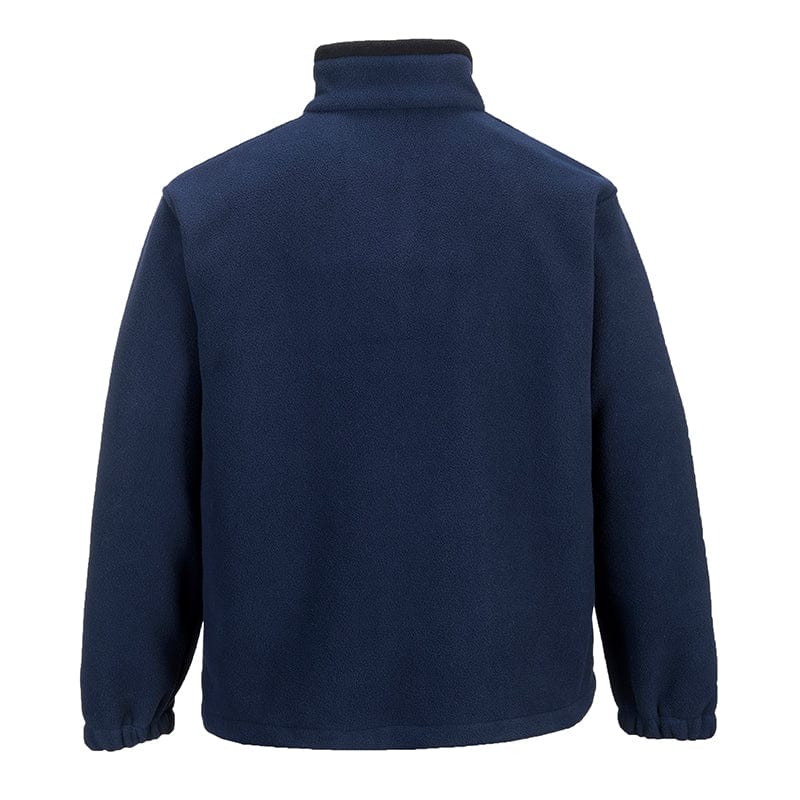 portwest city fleece f401 navy back warm elasticated cuff