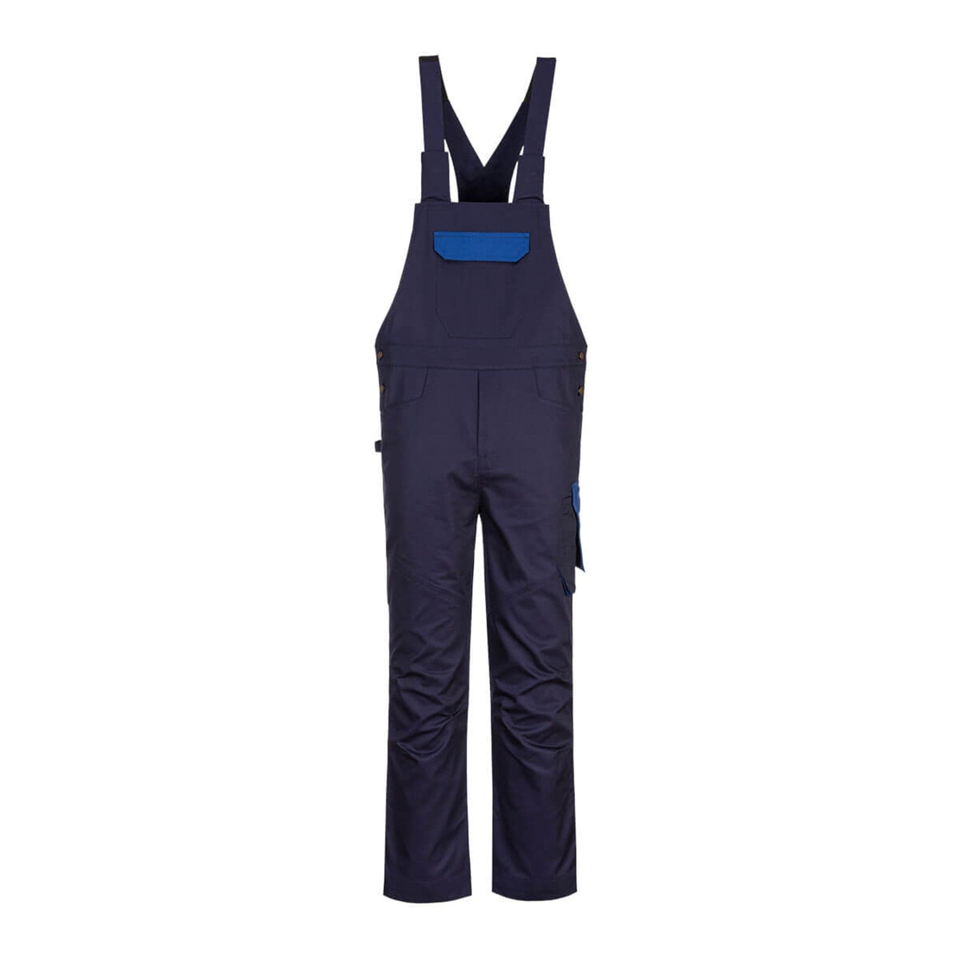 Portwest PW2 Bib & Brace PW243 Navy/Royal