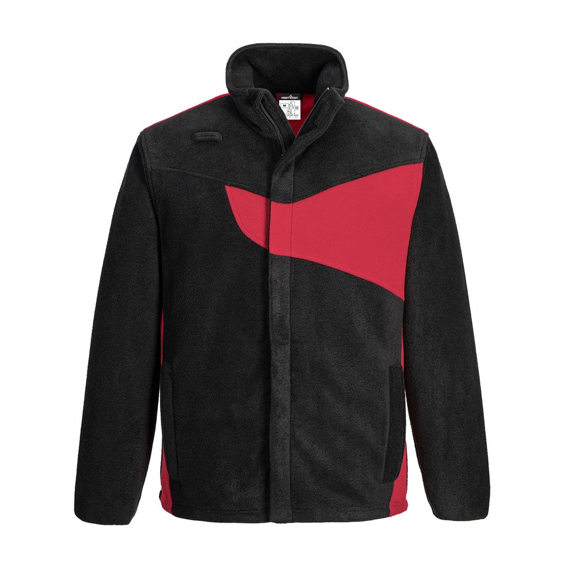 Portwest PW2 Fleece PW270 Black/Red