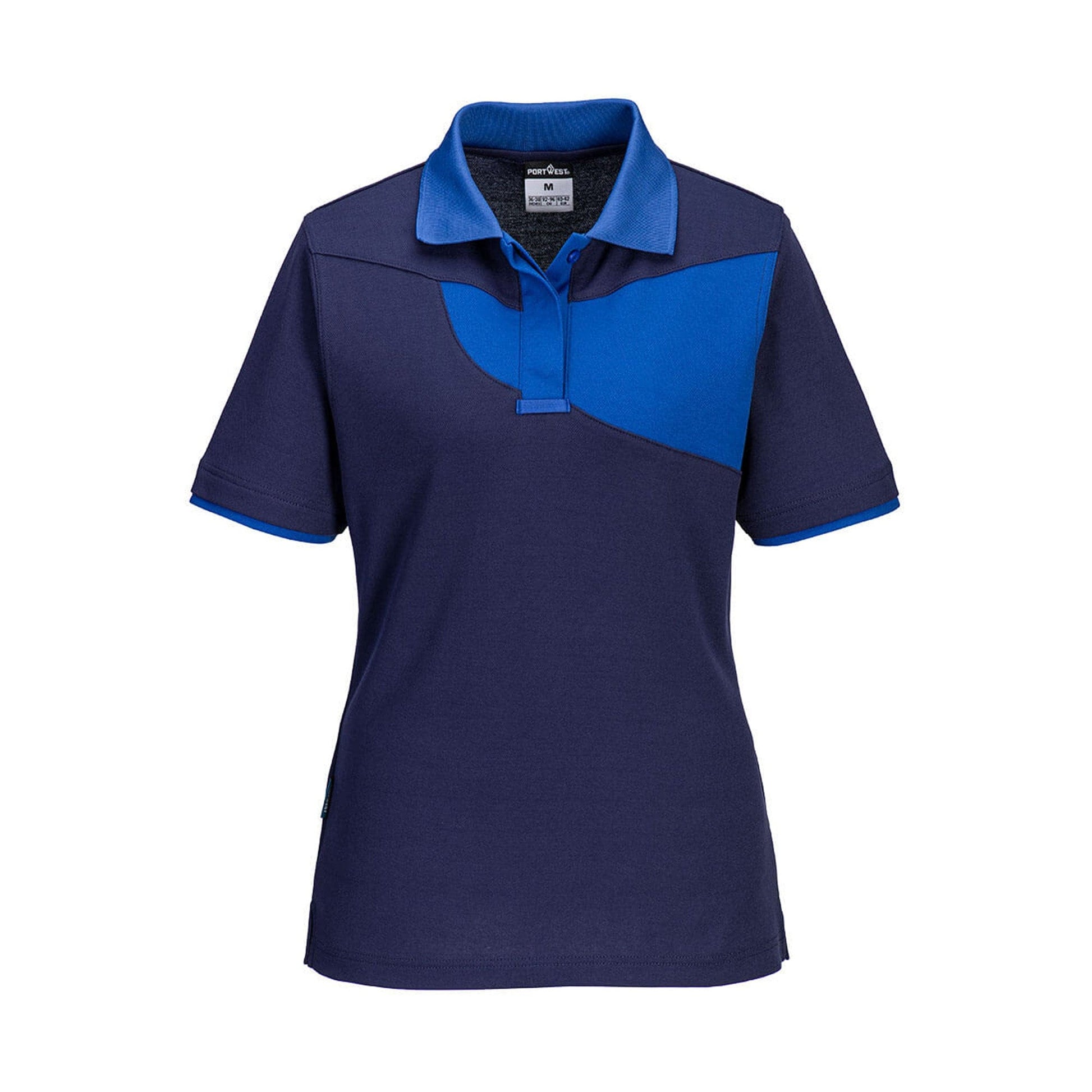 Portwest PW2 Women's Polo Shirt PW219 Navy/Royal