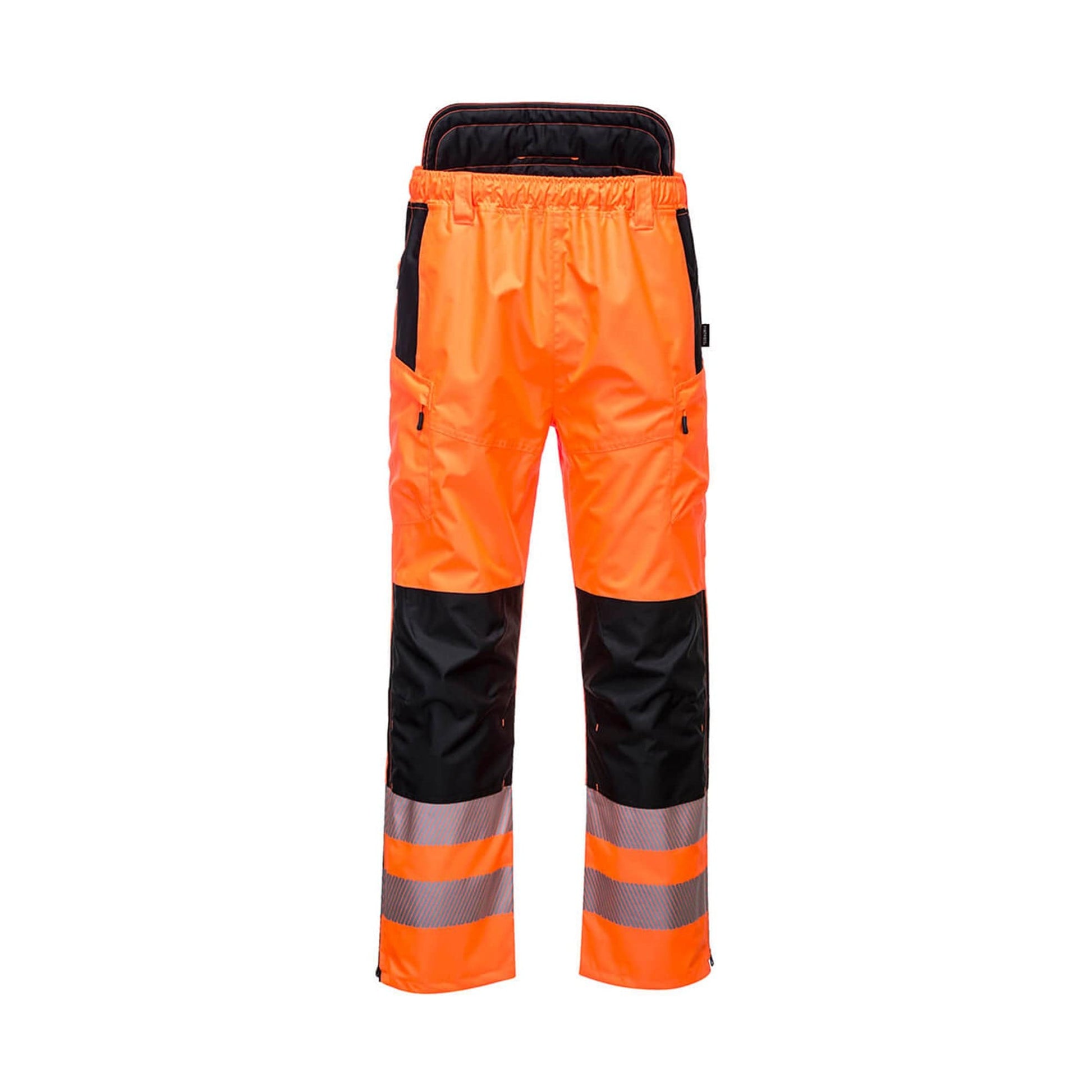 portwest pw3 hi vis extreme rain trousers pw342 orange