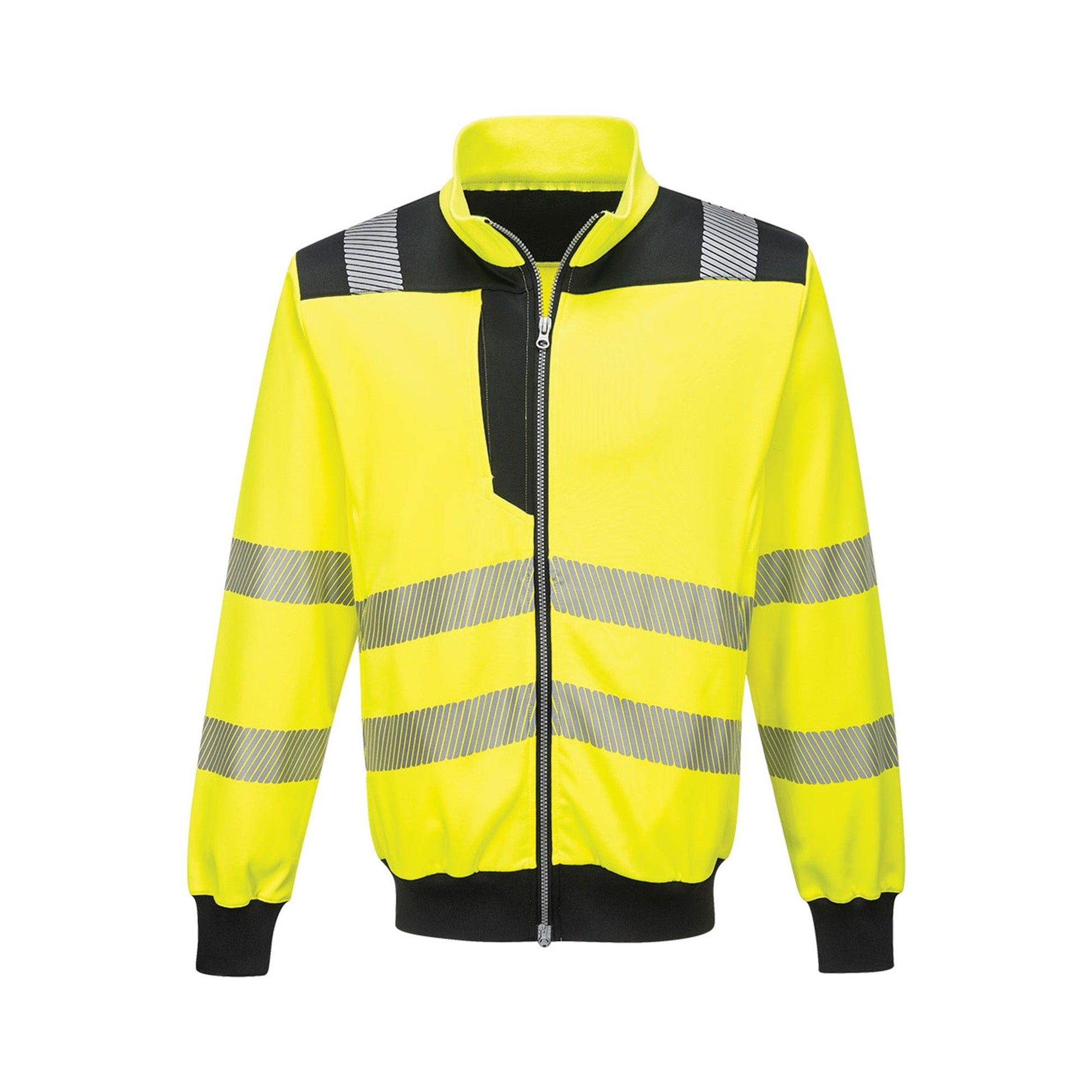 Portwest PW3 Hi-Vis Sweatshirt PW370 Yellow/Black