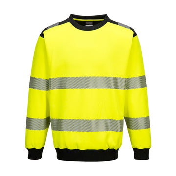 Portwest PW3 Hi Vis Sweatshirt PW379