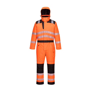 Portwest PW3 Hi Vis Winter Coverall PW352