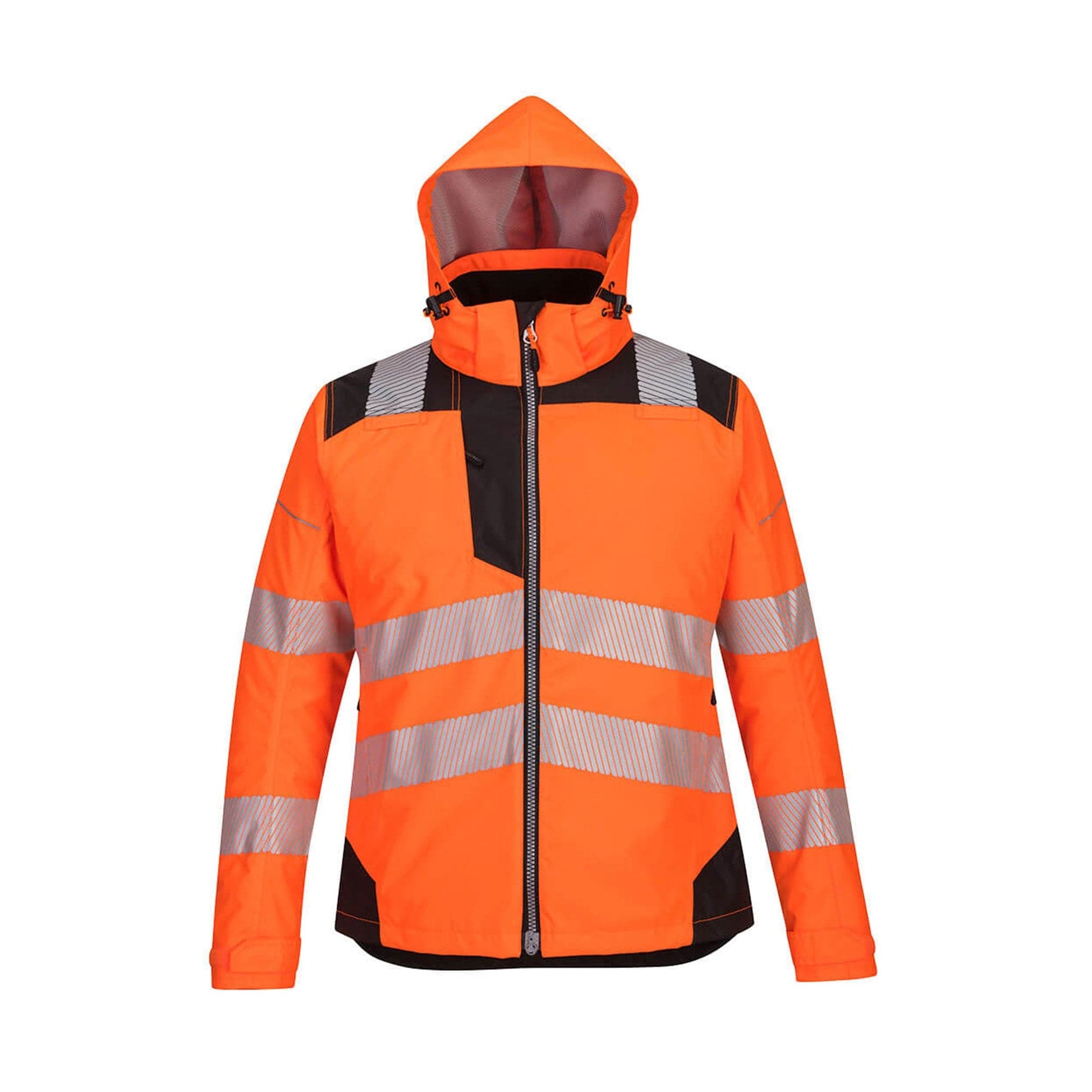 Portwest PW3 Hi-Vis Women's Winter Jacket PW382 Orange/Black