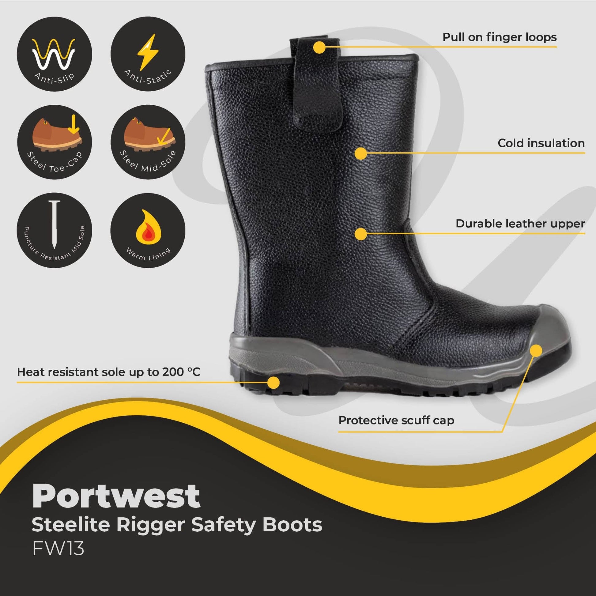 portwest rigger boots