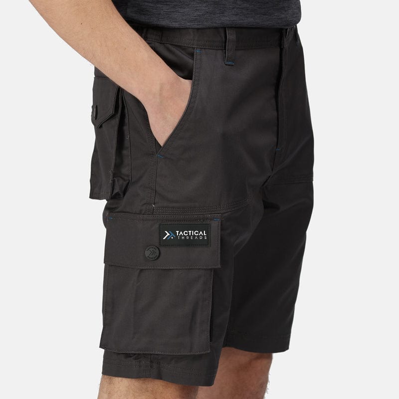 regatta heroic cargo short trj388 iron detail