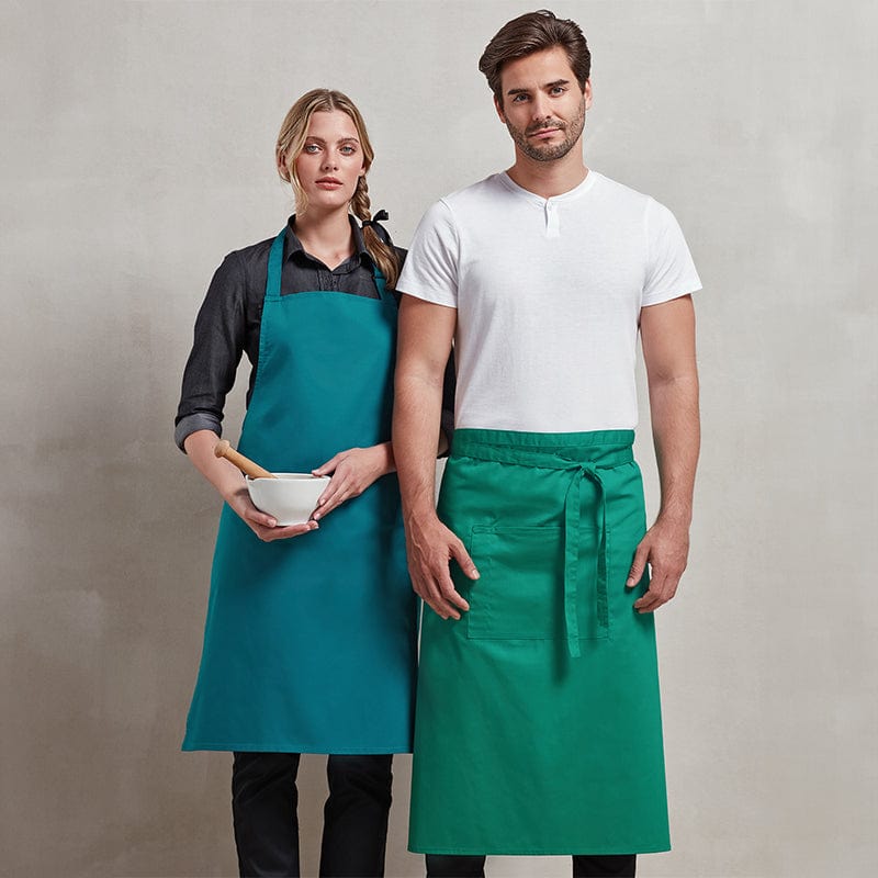 teal  hospitality apron models