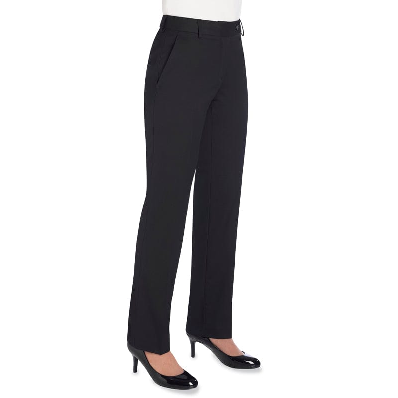 Bianca Tailored Fit Pants, Charcoal Pin Dot, Eclipse Collection