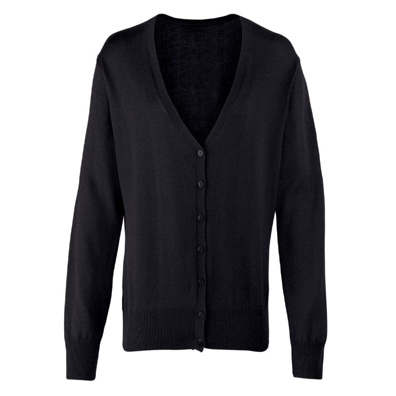 black knitted cardigan pr697