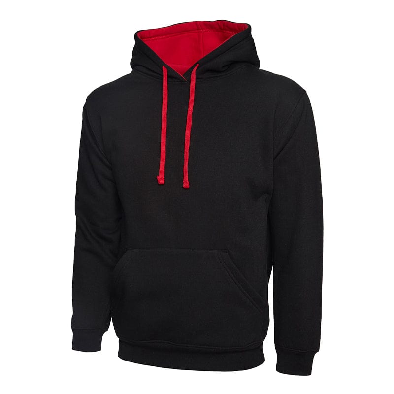 Black and red hoodies discount
