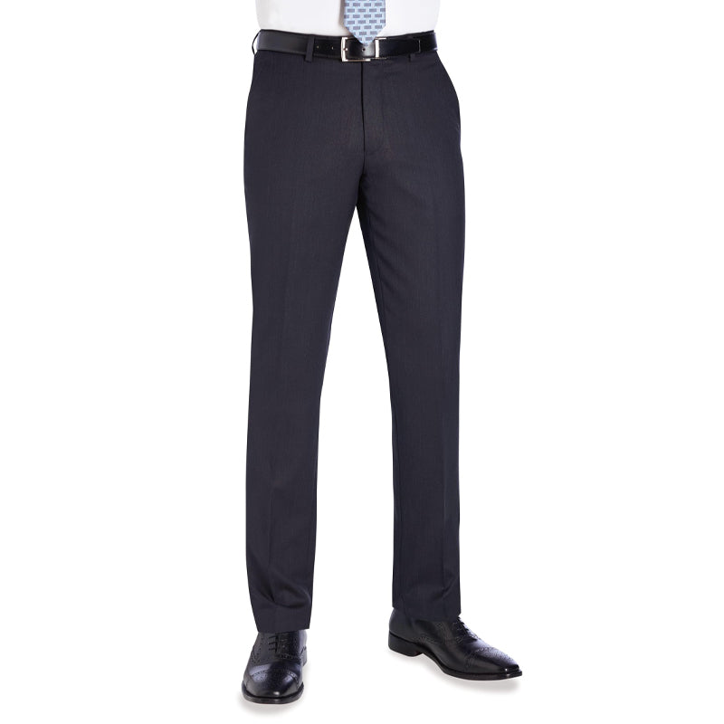 charcoal holbeck slim fit trouser