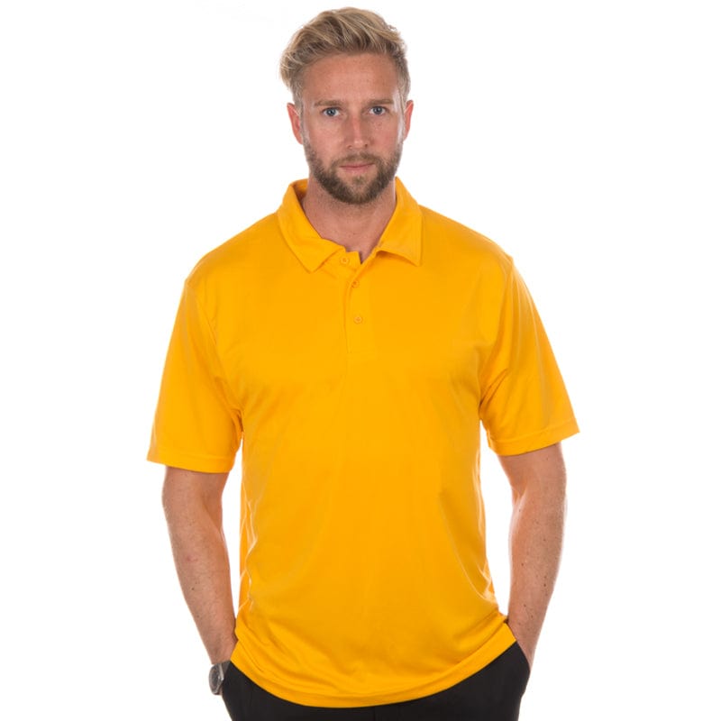 Mens gold polo shirts sale