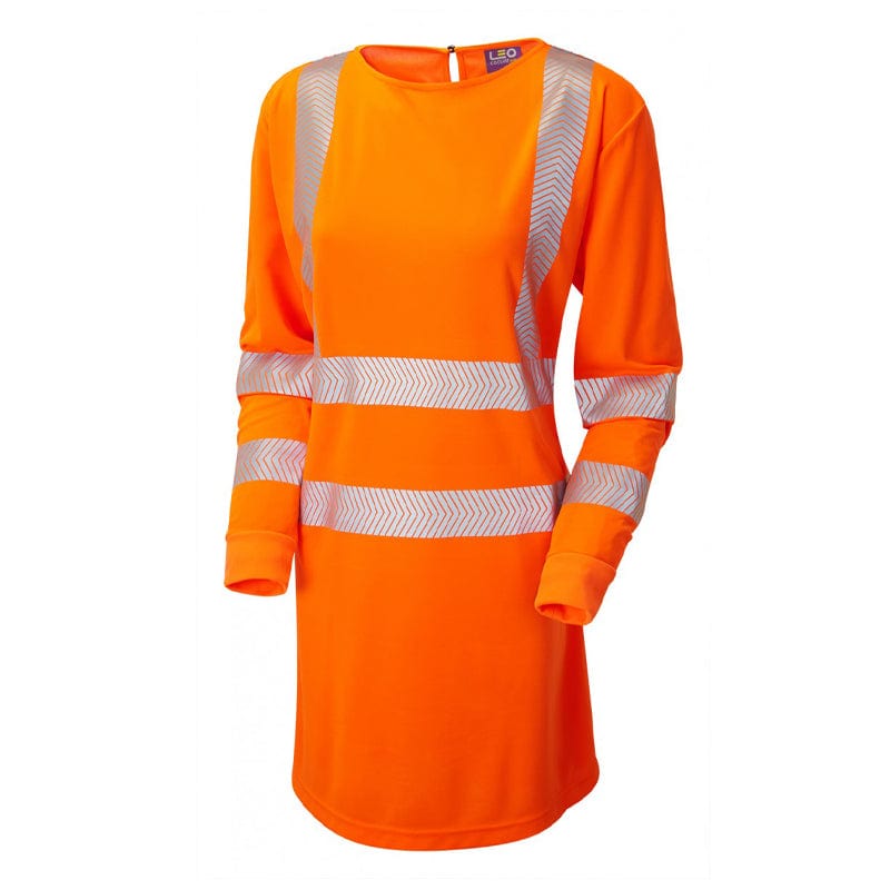 orange womens hi vis tunic