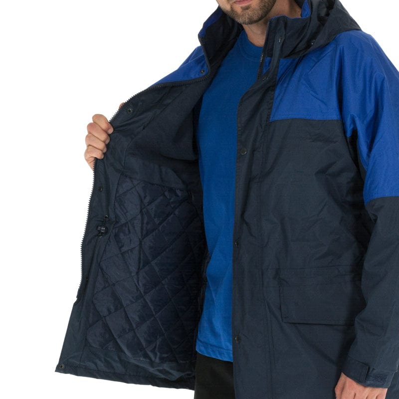 Men's rain jacket on sale with fleece lining