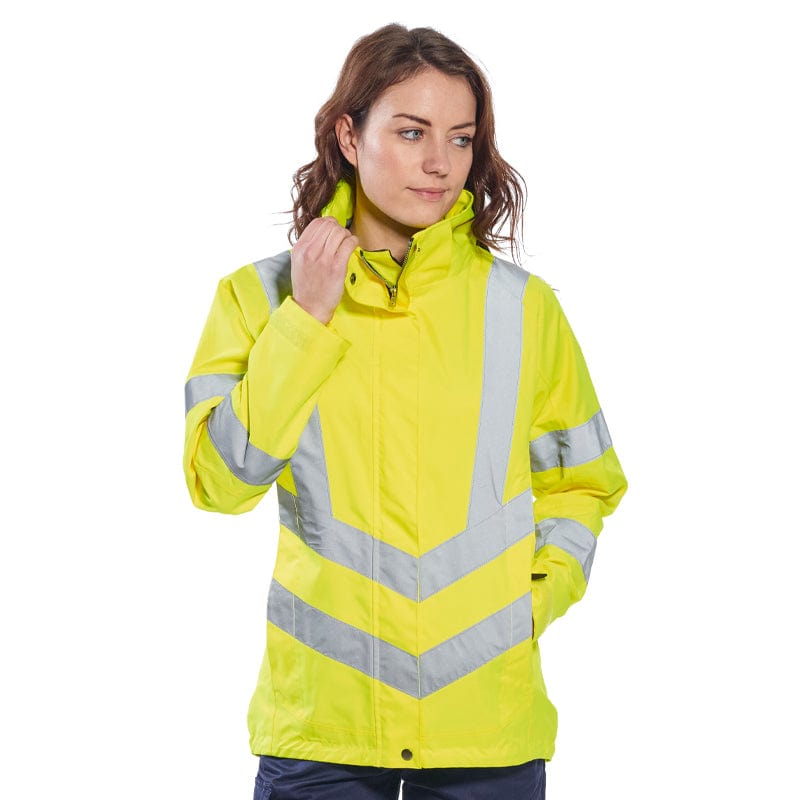 Ladies hi vis waterproof on sale jacket