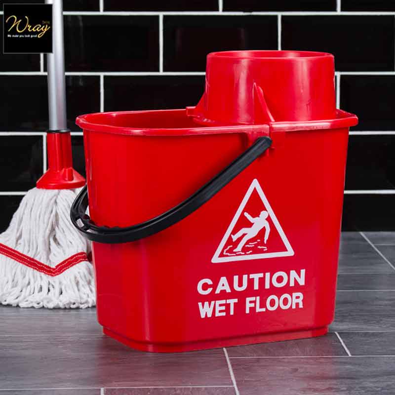 Wet floor store mop bucket