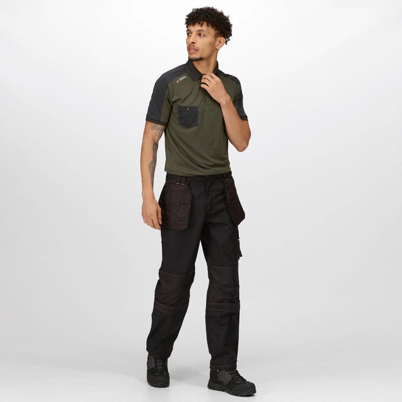Regatta Professional Workwear Action Trousers - Black | very.co.uk