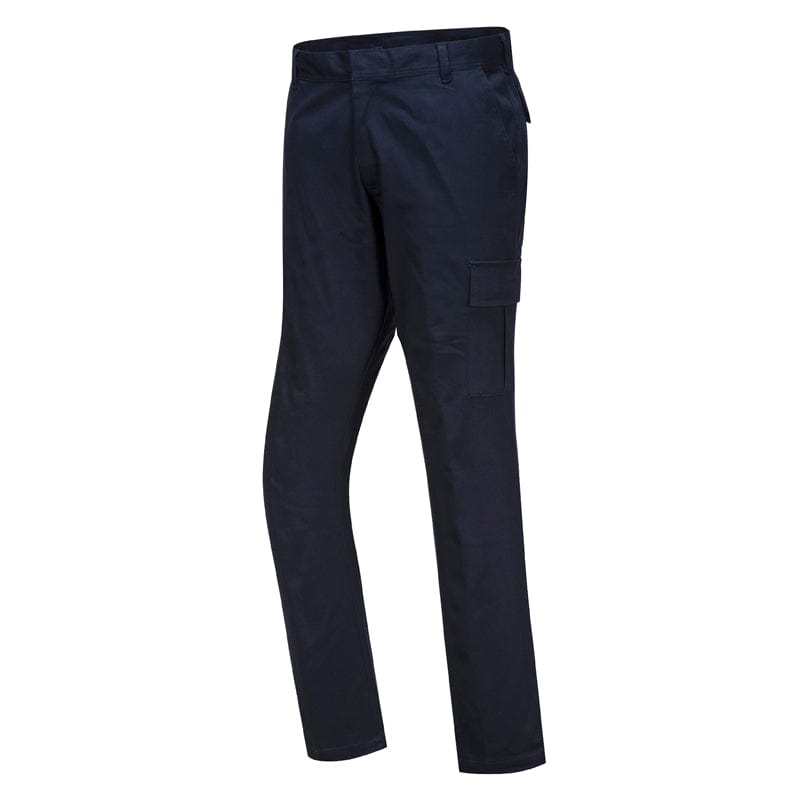 HUGO - Slim-fit cargo trousers in structured performance-stretch jersey