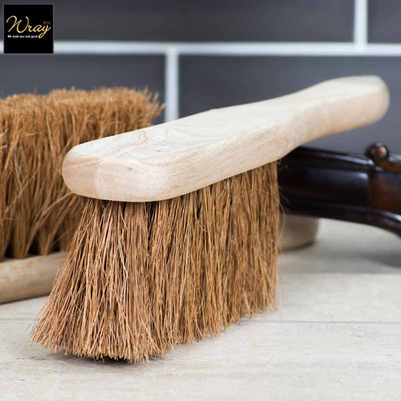 soft wooden bannister brush