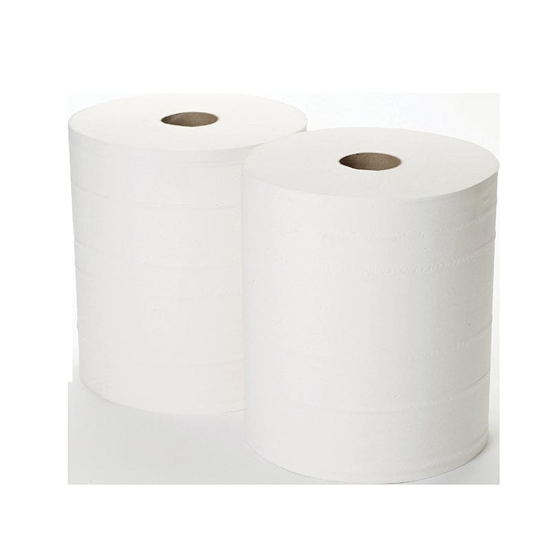 Forecourt Wiper Rolls White x2