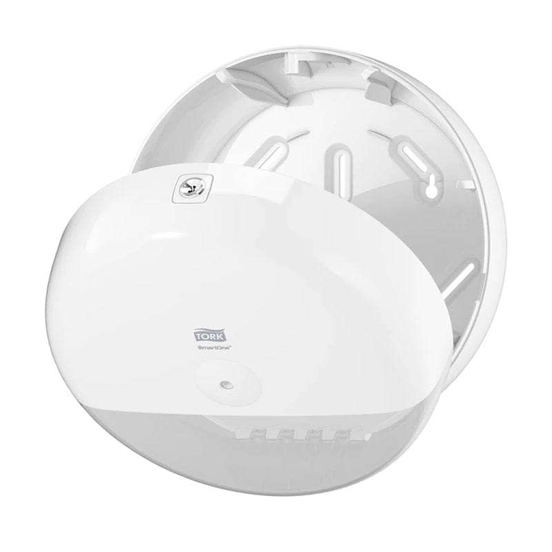 white tork smartone toilet dispenser