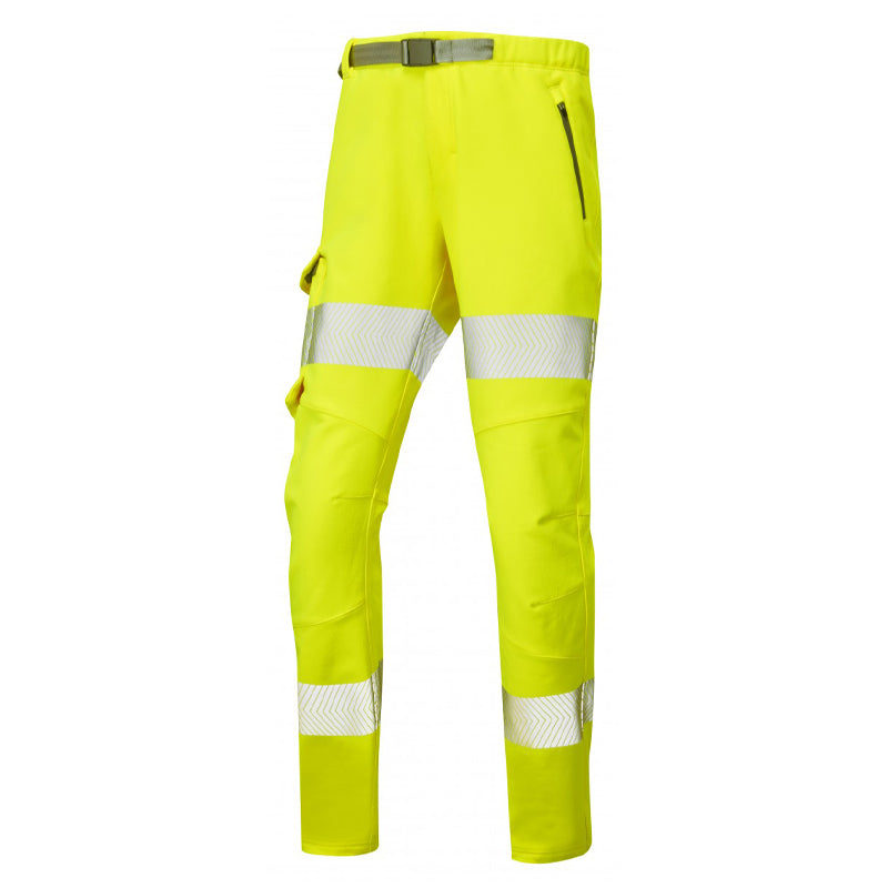 yellow leo hi vis trousers